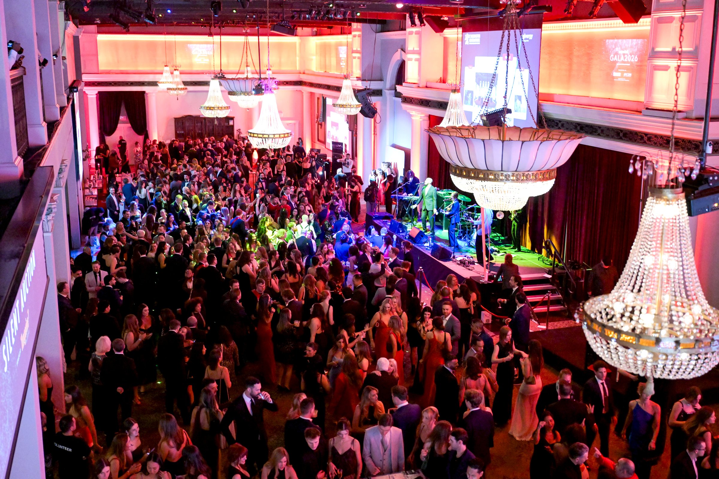 Motionball Toronto Gala 2026 crowd inside Liberty Grand ballroom